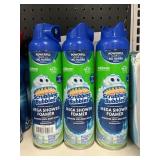 Scrubbing Bubbles mega shower foamer 3 cans