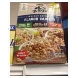 Quaker instant oatmeal 52 packets