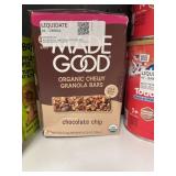 Made Good granola bars chocolate chip 30 ct
