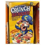 Cap n crunch berries 2 bags