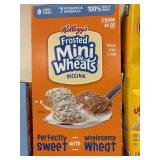 Frosted mini wheats 2 bags 55 oz