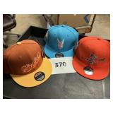 3- Fitted size 7 & 8 hats