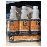 Oven,grill& fryer cleaner 3 bottles
