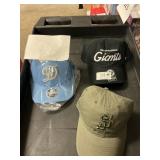 2- Snap back hats 1- fitted 2XL