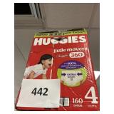 Huggies 160 diapers size 4