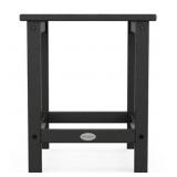 Polywood black side table