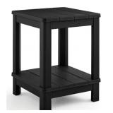 Keter black side table