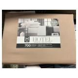 Hotel Coll Queen 700tc sheet set -brown