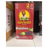Sun-Maid raisins 2 bags