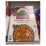 Cascadian Farm mixed berry cereal 2 bags