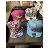 3 Fitted 8 & 7 1/2   1- snap back hats
