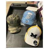 2- Fitted hats youth-L/XL 1-  snap back hat