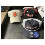 2- Snap back hats 1- fitted hat size 7