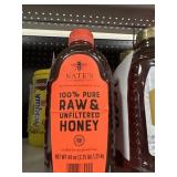 Nates raw honey 2-44 oz
