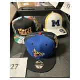 3- Fitted hats S/M 7  5/8-7  1/2
