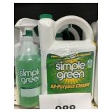 Simple Green cleaner 140oz + spary bottle