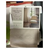 Threshold light filtering curtain 3-84in