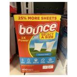 Bounce dryer sheets 400ct