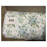Floral bubble quilt- unknonw size