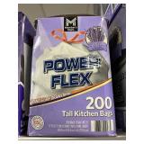 Power Flex tall kitchen bags 200
