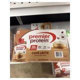 Premier protein cafe latte  15 pack