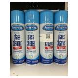 Sprayway glass cleaner 4 cans