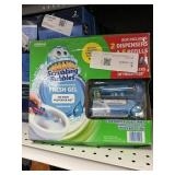 Scrubbing Bubbles toilet cleaning stamp