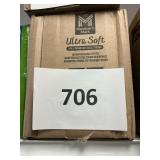 Ultra soft facial tissue 12-8 packs