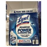 Lysol toilet bowl cleaner 4 pack