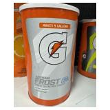 Gatorade glacier cherry makes 9 gal