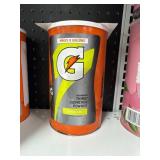 Gatorade lemon lime makes 9 gal