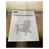 Keter adirondack chair- black