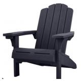 2- Blue Keter adirondack chairs