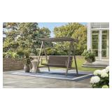 Hampton Coll woven canopy swing