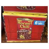 Hormel Chili w/ beans 6 cans