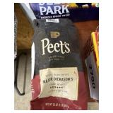 Peets dark roast coffee whole bean 2-32 oz