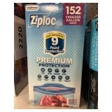 Ziploc 152 freezer gallon bags