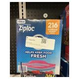 Ziploc 216 storage quart bags