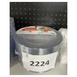 9in Clear plates 2-45 ct