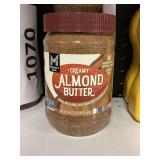 Creamy almond butter 3-24 oz