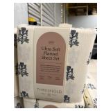 Threshold ultra soft flannel sheet set King
