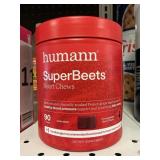 Human super beets heart chews 90 ct
