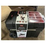 Keter sliding tool chest organizer - damaged
