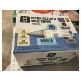 Vanilla milk shake 12 pack