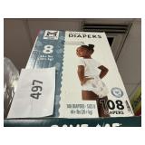 Premium 108 diapers size 8