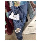 Deal Worthy blue folding bag chair