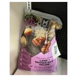Lamb & brown rice  35lb