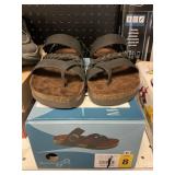 Mt Sole leather sandal size 8