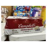 Campbells chicken noodle soup 12 cans