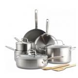 GreenPan Chatham stainless steel ceramic 12pc